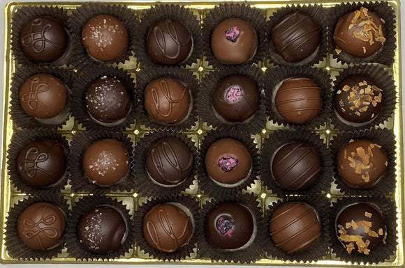 Black Raven Assorted Beer Truffles Box of 24